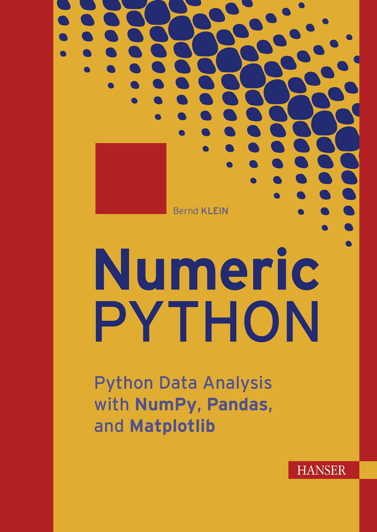 Couverture originale de Numeric Python
